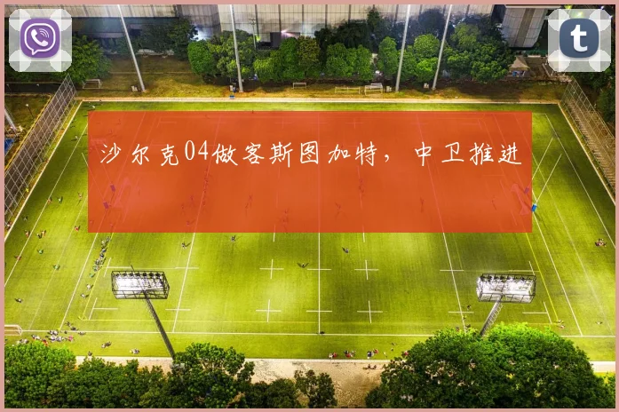 沙尔克04做客斯图加特，中卫推进